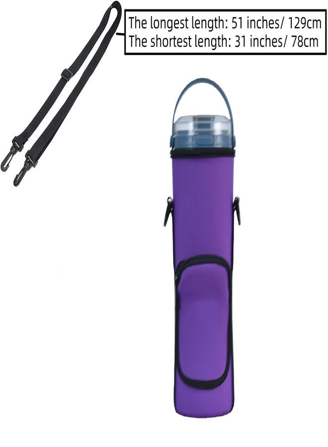 AF-WAN Portable Blender Carry Storage Bag sleeve with Shoulder Strap for Ninja BC151NV/BC51NV/BC151BK/BC151CR/BC151EM/BC151PR/BC151WH 18oz Blast Portable Blender (Purple) - Image 3